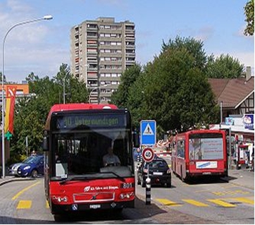 Автобус, работающий на биогазе, Берн, Швецария